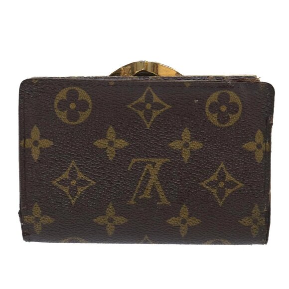 LOUIS VUITTON Monogram Porte Monnaie Billets Viennois Wallet M61663 Auth 50864 - Picture 3 of 16